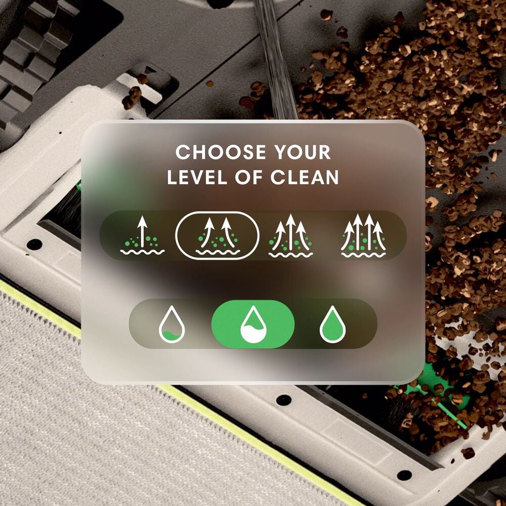 4 levels of suction. 3 levels of liquid.